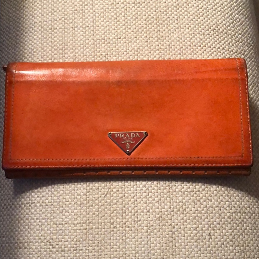 PRADA LEATHER WALLET